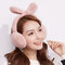 Women Girls Winter Warm Ultra Soft Faux Fur Plush Earmuffs Ear Warmer Foldable Washable Adjustable  - 2