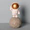 1Pc Resin Creative Astronaut Sculpture Figurine Craft Desk Home Decoration Accessories - #3