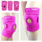 Unisex Adjustable Elastic Knee Pad Support Sports Comfortable Breathable Knee Protector - Rose