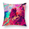 INS Style Abstract Colored Printed Short Plush Cushion Cover Home Art Decor Sofa Throw Pillow Cover - #9