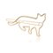 Cute Hair Clip Hollow Mental Animal Irregular Hair Accessories Ethnic Jewelry for Women - Silver