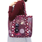 Nylon Casual Lightweight Handbag Storage Bag Sport Picnic Bag Shoulder Bags - Wine Red