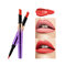 Double-Head Matte Lipstick Pen Lip Liner Automatic Rotating Lip Lipstick 16 Colors For Choice - 13
