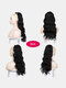 5 Colors Big Wave Long Curly Hair Chemical Fiber Ponytail Wig Piece - #01
