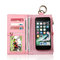 Men And Women Detachable Multifunction Genuine Leather Phone Cases For iphone 3 Card Slot Wallet - Pink