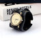 Vintage Cow Leather Bracelet Watch Adjustable Rivet Multi-Layer Unisex Quartz Watch - 09