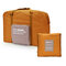 Nylon Luggage Bag Large Capacity Travel Storage Bag Outdoor Must-have Light Storage Bag - Yellow