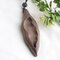 Ethnic Handmade Wooden Geometric Pendant Necklace Retro Long Sweater Chain Necklace - 10