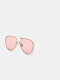 Unisex Double-layer Lens Large Frame Letter Pattern UV Protection Personality Sunglasses - #04