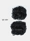 35 Colors Insert-Comb Retro Hair Bag Fluffy High Temperature Fiber Short Curly Wig - 31
