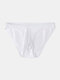 Sexy Independent Pouch Elephant Shaped Briefs Underwear for Men - White