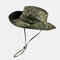 Men Women Camouflage Sun Hat Outdoor Sunscreen Fisherman Hat - 07