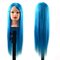 Hair Training Mannequin Practice Head High Temperature Fiber Salon Model With Clamp Braided Hair - 11