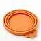 Pet Canned Food Grade Silicone Cat And Dog Sealed Canned Lid - Orange