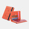 RFID Travel Multifunctional Travel Cover Case Card Slots Passport Storage Bag Wallet - Orange