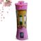 400ML MINI Juicer Rechargeable Multi-function Electric Juice Cup Home Portable Juice Cup  - Pink