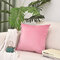 Nordic Solid Color Square Velvet Throw Pillowcase Soft Waist Pillowcases Rectangular Cushion Cover - #2