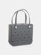 Women PVC Fashion Large Capacity Print Handbag Tote - #04