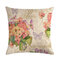 Vintage Style Butterfly Linen Cotton Cushion Cover Home Sofa Throw Pillowcases - #7