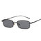 Womens Vogue Casual Square Lens Transparent Outdoor Vacation Polarized Sunglasses INS Popular Chic - #1