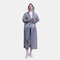 Dustproof Clothing Environmental Protection Lightweight Raincoat EVA Thickened - Gray