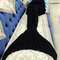 180x90cm Adult Mermaid Tail Blanket Crochet Mermaid Blankets Seasons Warm Soft Handmade Sleeping Bag Best Birthday Christmas Gift For Kids Teens Adult - Black
