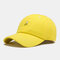 Men's Women's Fruit Avocado Green Pattern Baseball Cap Fashion Hats - Yellow