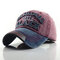 Men Washed Demin Baseball Cap Outdoor Sunshade Adjustable Hats - #04