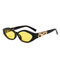 Women Vintage Vogue Sunglasses UV400 PC Sunglasses Outdoor Travel Beach Cat Eye Sunglasses - #8