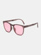 Men Retro Fashion Outdoor UV Protection Oval-shaped Sunglasses - #02