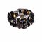 Bohemian Crystal Multi-Layer Bracelet Retro Style Agate Bracelet For Women - Black
