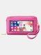 Women 6.5 inch Touch Screen Bag RFID Blocking Handbag  Phone Bag Crossbody Bag - Purple