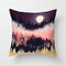 Modern Abstract Landscape Linen Cushion Cover Home Sofa Throw Pillowcases Home Decor - #5