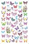 3D Colorful Waterproof Butterfly Nail Art Stickers Watermark DIY Colorful Tips Nail Decals Manicure - 6