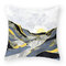 Modern Abstract Landscape Linen Cushion Cover Home Sofa Throw Hills Pillowcases Home Decor - #11