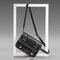 Women Vintage Solid Crossbody Bag Mini Phone Bag - Black