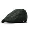Mens Womens Summer Solid Color Breathable Quick Dry Beret Cap Sunshade Casual Outdoors Cap - Army Green
