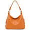 Women Classic PU Crossbody Bag Casual Shoulder Bag Evening Bag - Orange