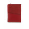 Women PU Leather Card Holder Wallet Purse Hitcolor Clutch Bag  - Red