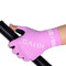 Mens Non-slip Silk Silica Gel Breathable Cool Elasticity Cycling Outdoor Half Finger Glove - Pink