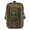 Men Tactical Bags Outdoor Sport Bag Cash Wallet Phone Bag - Green