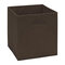Foldable Book Underwear Bra Socks Ties Storage Box Cube Basket Bins Organizer Clothes Dr - Coffee