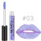 ALIVER Matte Liquid Lipstick Metallic Lip Gloss Cosmetic Waterproof Long Lasting Nude Pigments Lips  - 3#