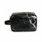 Portable Comestic Bag Marble Makeup Organizer Case Storage Bag Travel Bag Black White Two Size  - Black