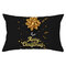 Golden Black Christmas Microfiber Waist Pillow Home Sofa Winter Soft Throw Pillow Case - #6