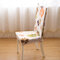 Elegant Plush Flower Elastic Stretch Chair Seat Cover Computer Dining Room Home Wedding Decor - 7