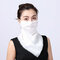 Women Floral Breathable Ear-mounted Scarf Protection Sunscreen Face Masks Neck  - 01