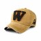 Men Women Baseball Cap Trucker Cap Sport Snapback Washed Hip-hop Adjustable Hat - Yellow