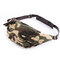 Canvas Camouflage Hiphop Style Sling Bag Chest Bag Crossbody Bag For Men - Army Green