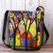 حقيبة كروسبودي للنساء Colorful DIY - الأصفر